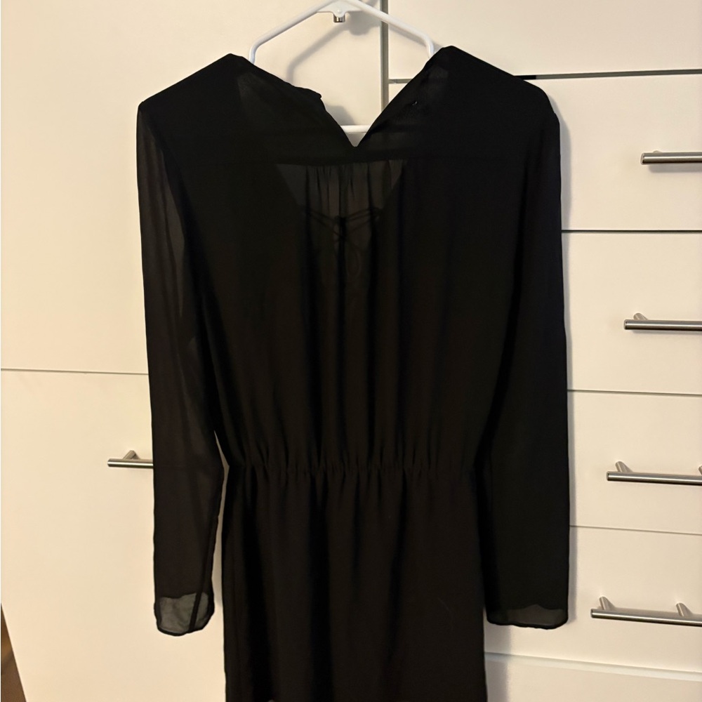 Wayf Black Long Sleeve Dress - Picture 3 of 3